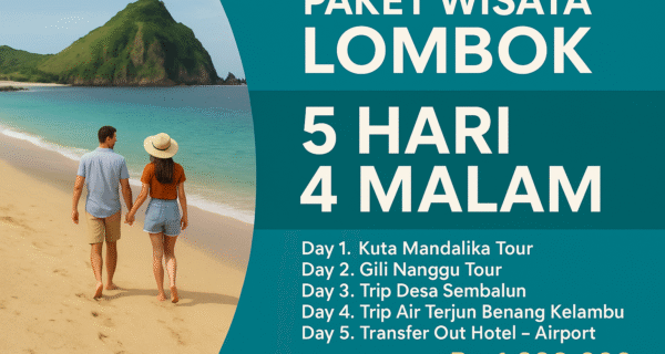 Paket wisata lombok 5d4n santuy